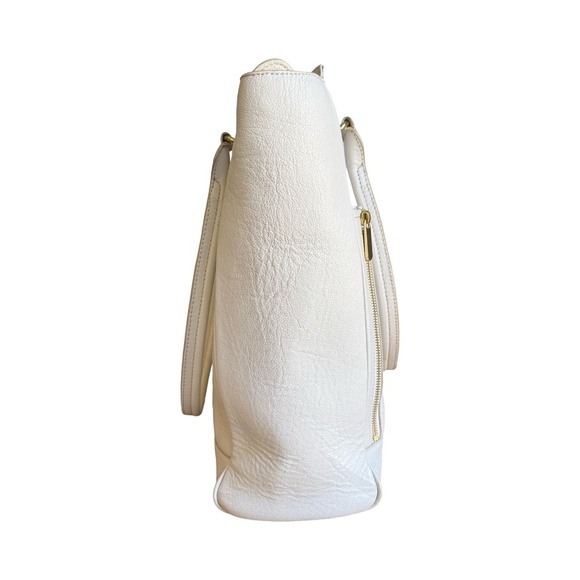 Banana Republic White Dianne Tote Leather - Picture 3 of 9